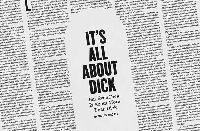 It's All About the Dick